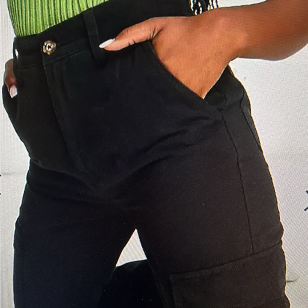 Stradivarius straight leg cargo pants